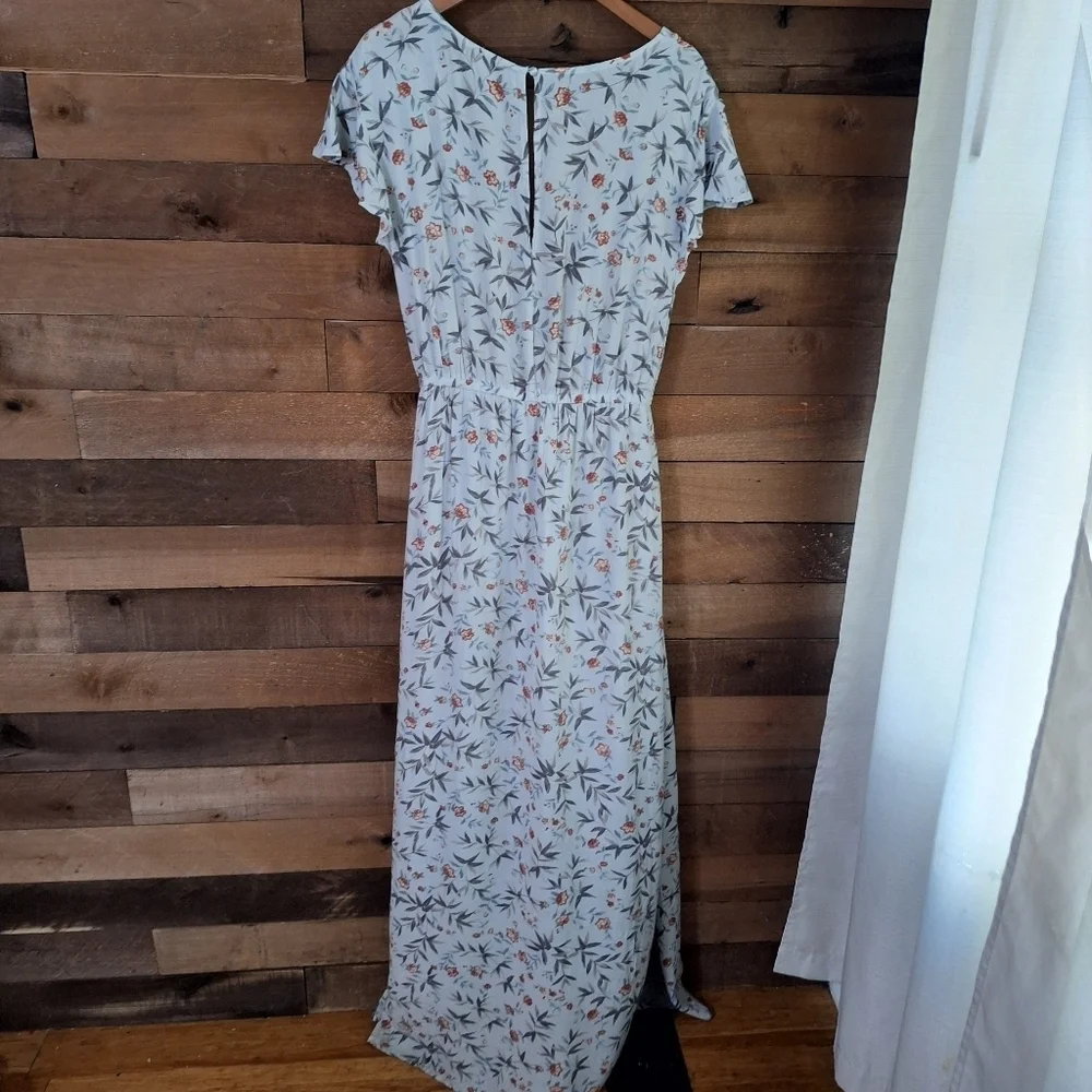 American Eagle Floral Cape-Overlay RomperSize Large
